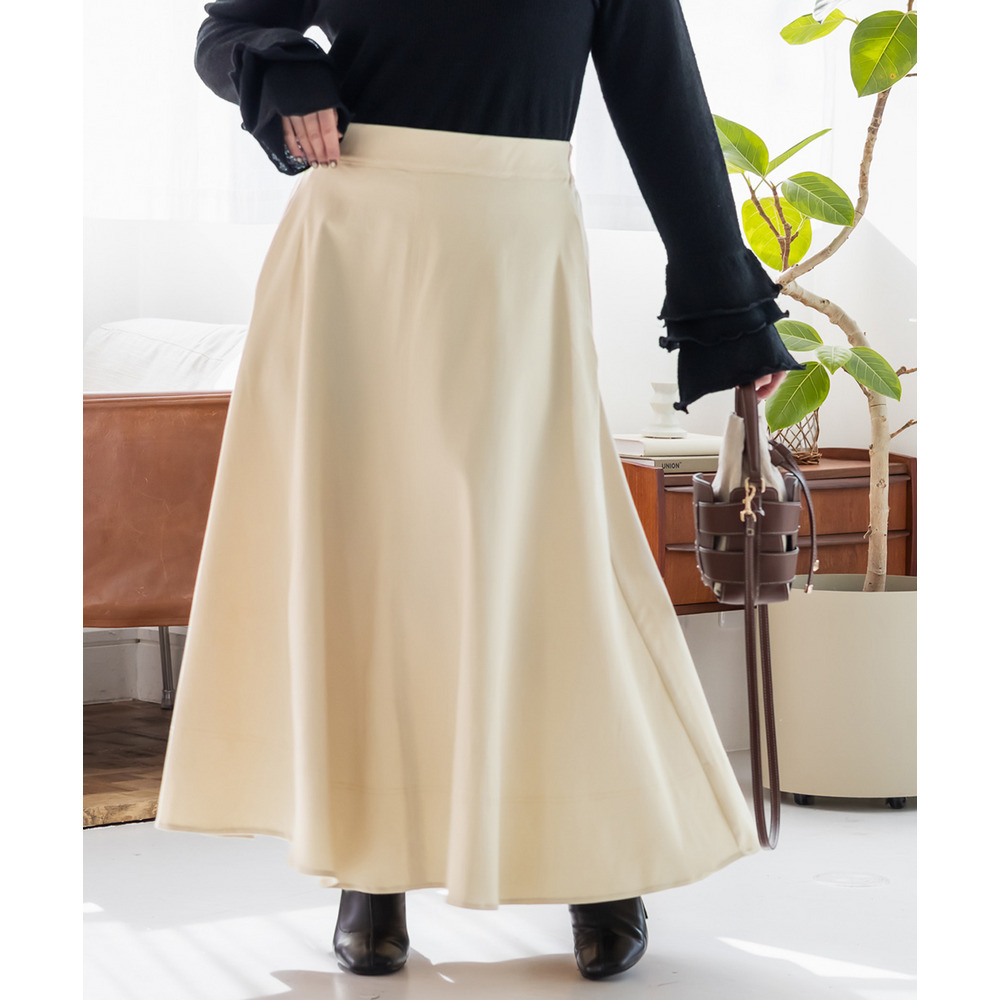 CLETTEオリジナルフレアロングスカート1