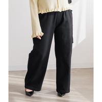 ストレッチツイルワイドパンツ