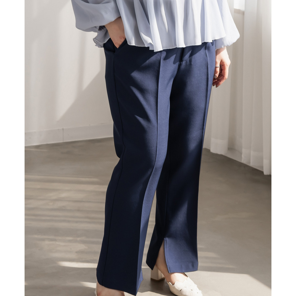 CLETTEオリジナルセンタープレスフレアパンツ10