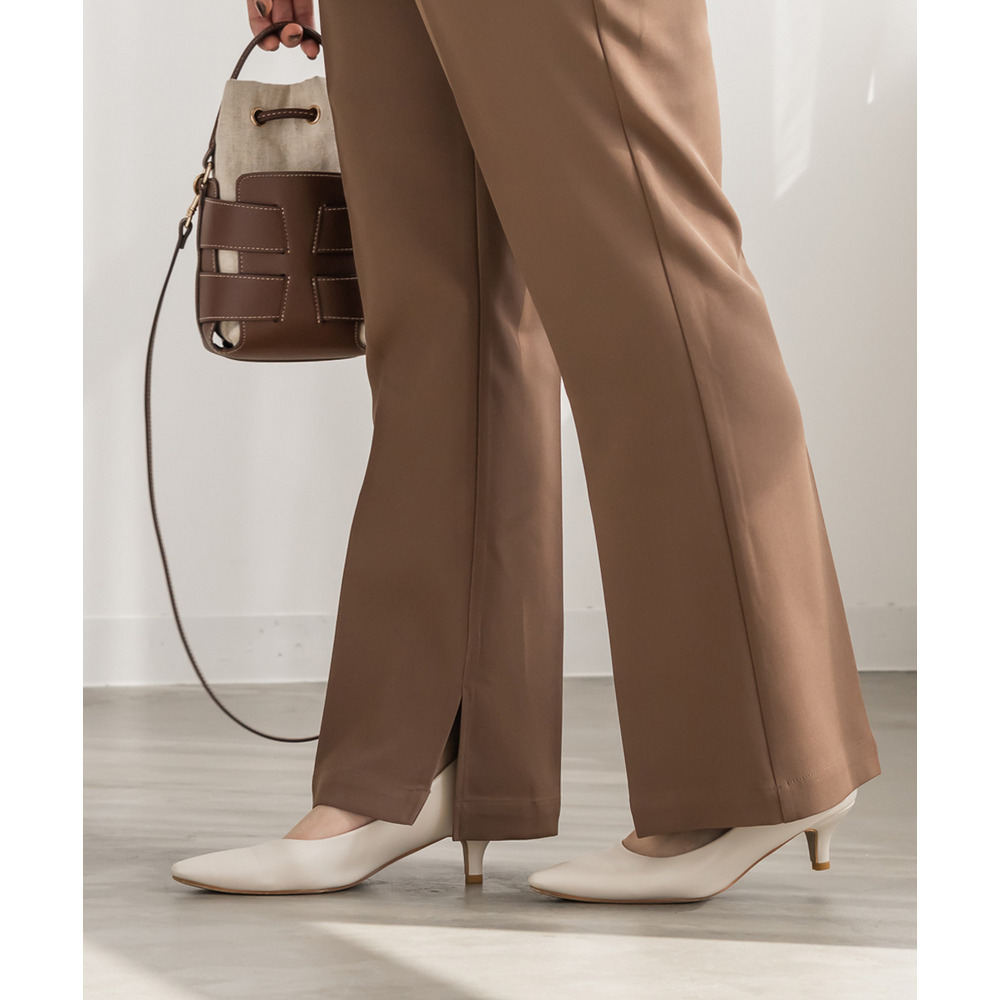 CLETTEオリジナルセンタープレスフレアパンツ7