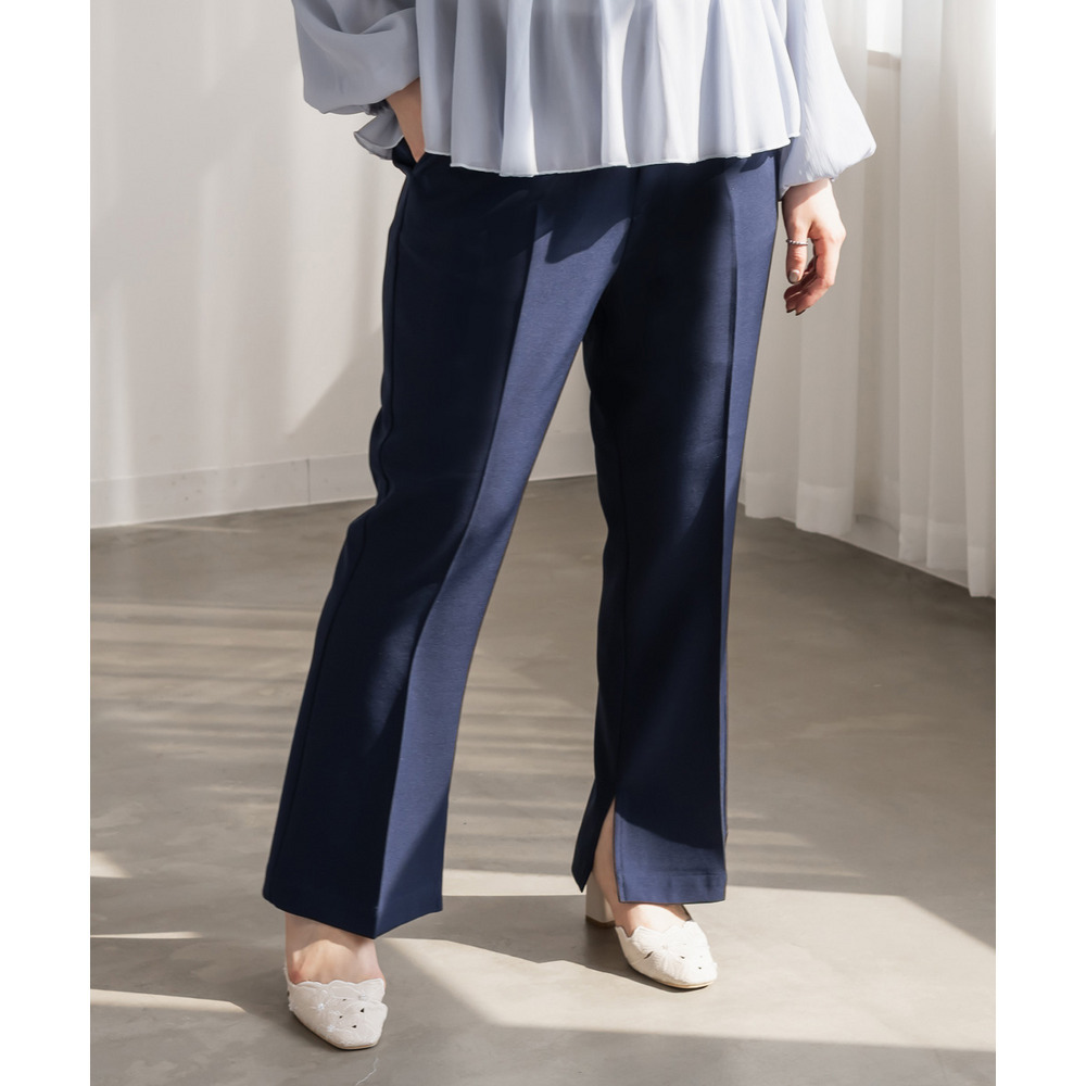 CLETTEオリジナルセンタープレスフレアパンツ9