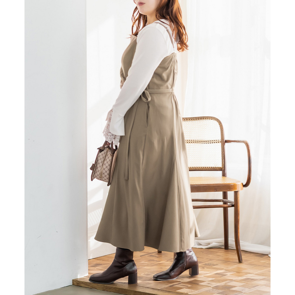 CLETTEオリジナルアシメサイドリボンキャミワンピース14