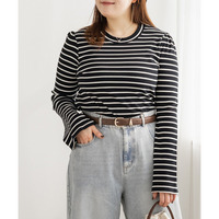 CLETTEオリジナルフレア袖ボーダーカットソー