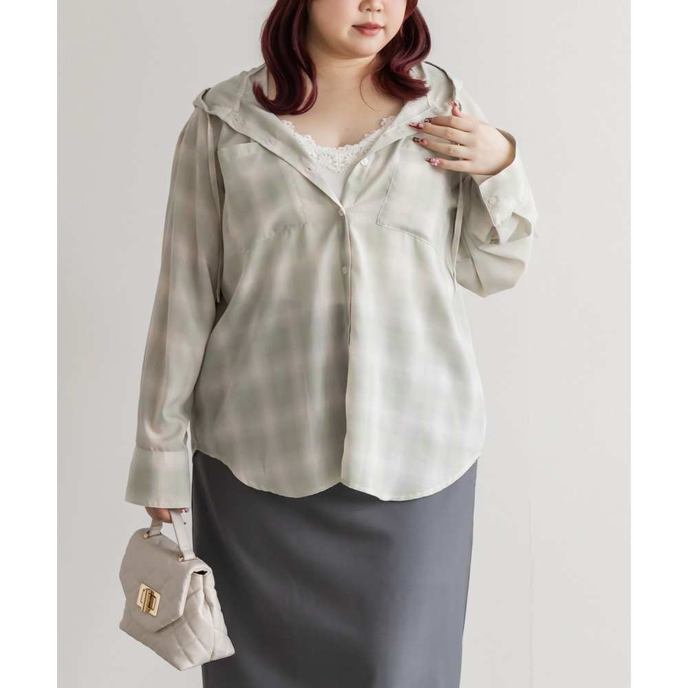 レース付きニットキャミソール8