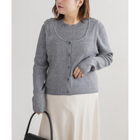 ショートタンクトップ＆リブプルオーバー