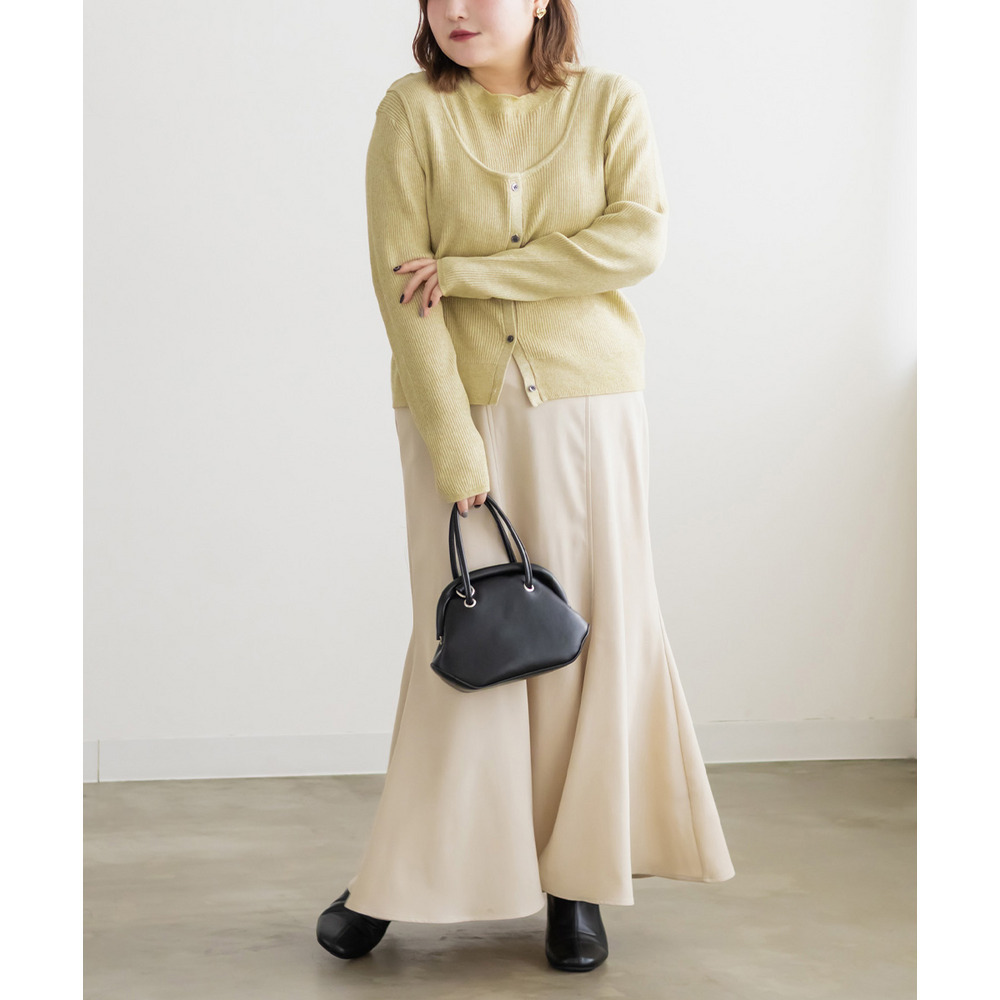 ショートタンクトップ&リブプルオーバー3