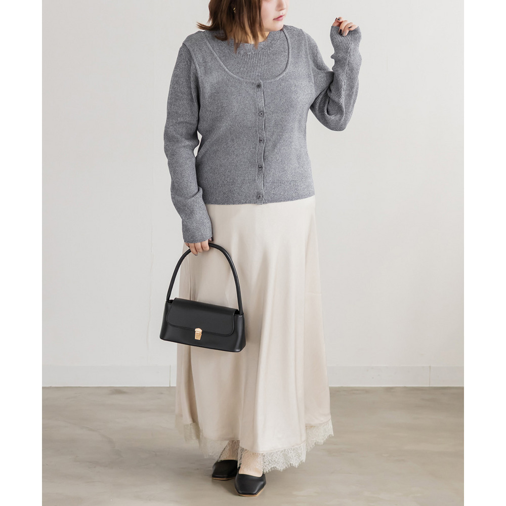 ショートタンクトップ&リブプルオーバー7