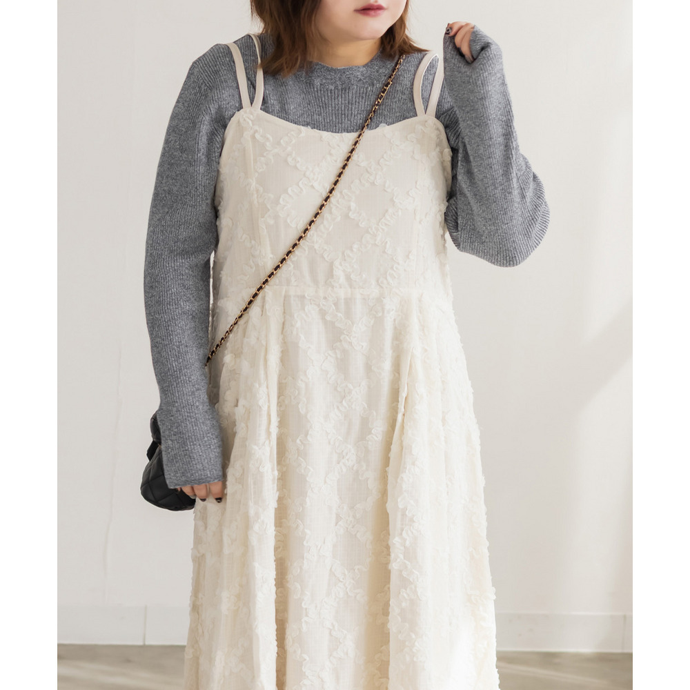 ショートタンクトップ&リブプルオーバー9