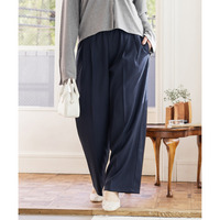 ダブルタックプレスワイドパンツ