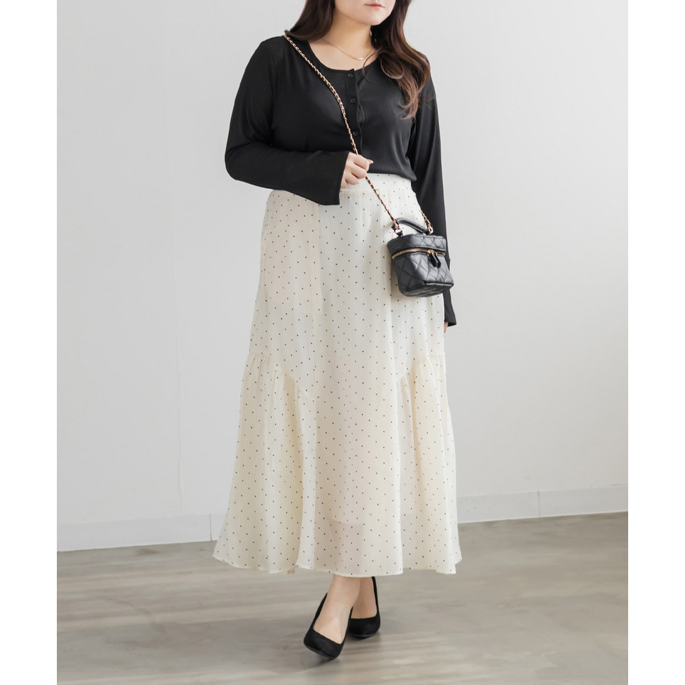 フレアスリーブシアーカーディガン10