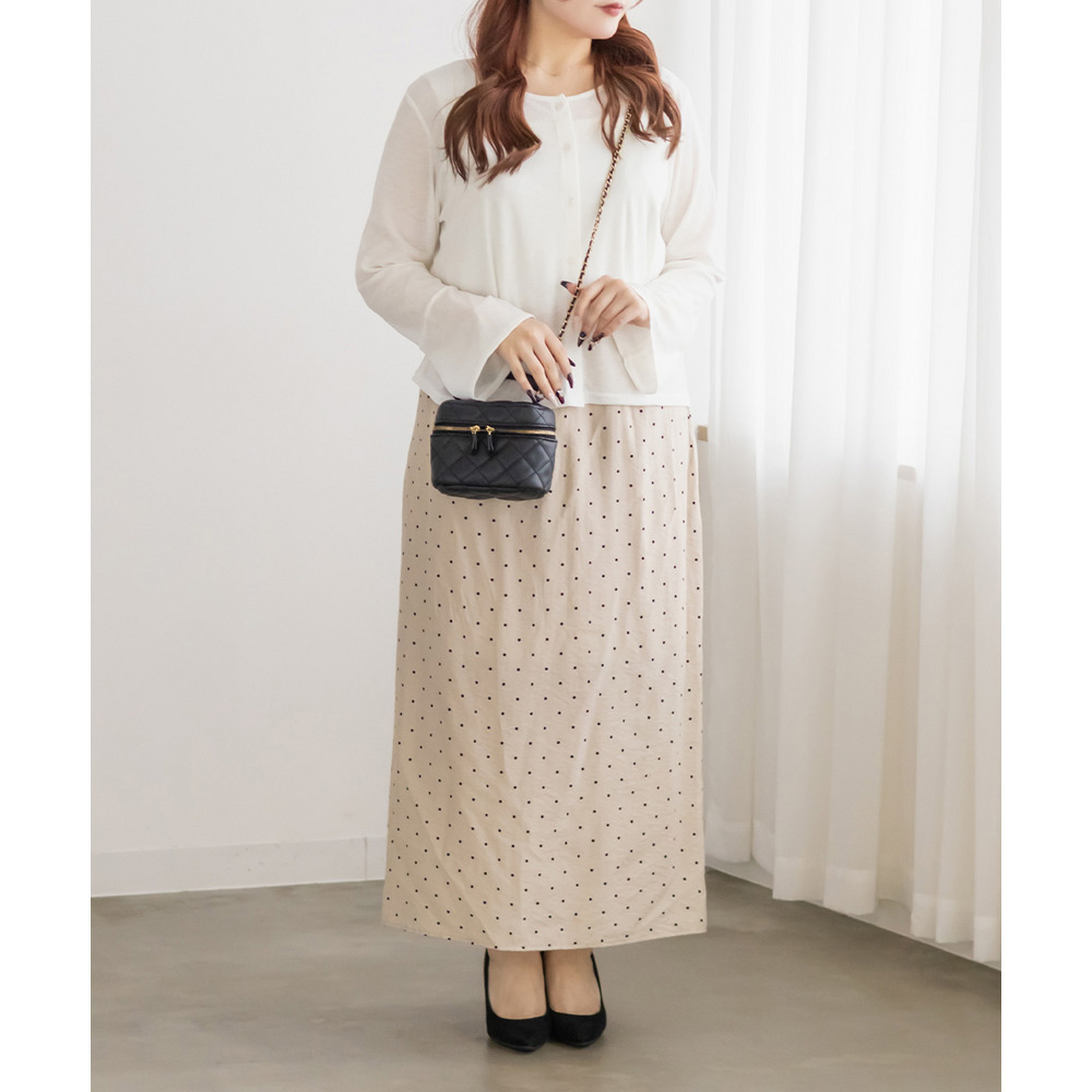 フレアスリーブシアーカーディガン3