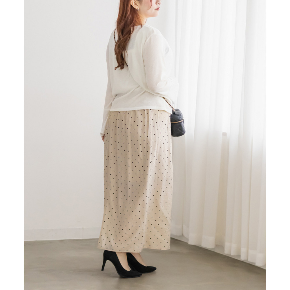 フレアスリーブシアーカーディガン4