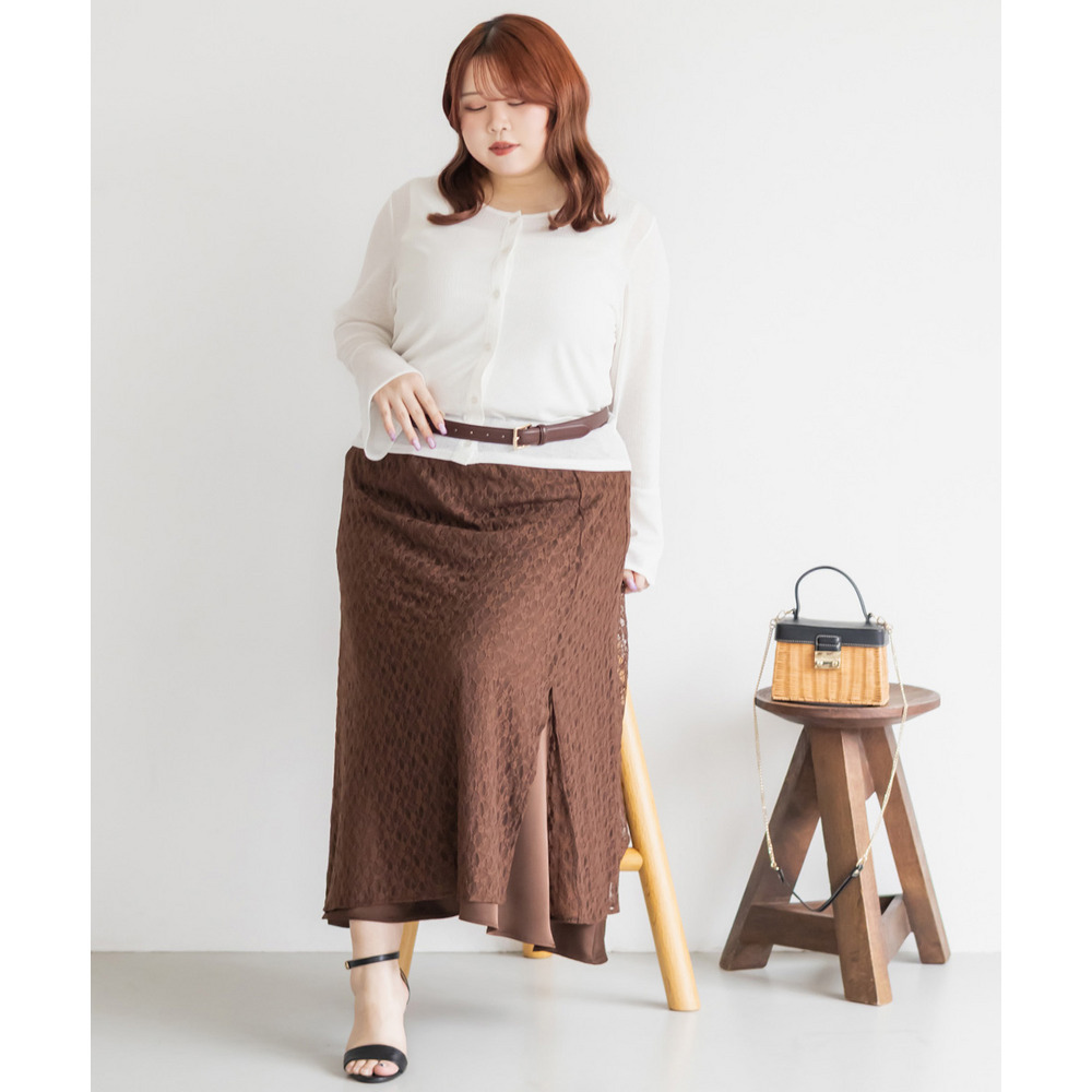 フレアスリーブシアーカーディガン6