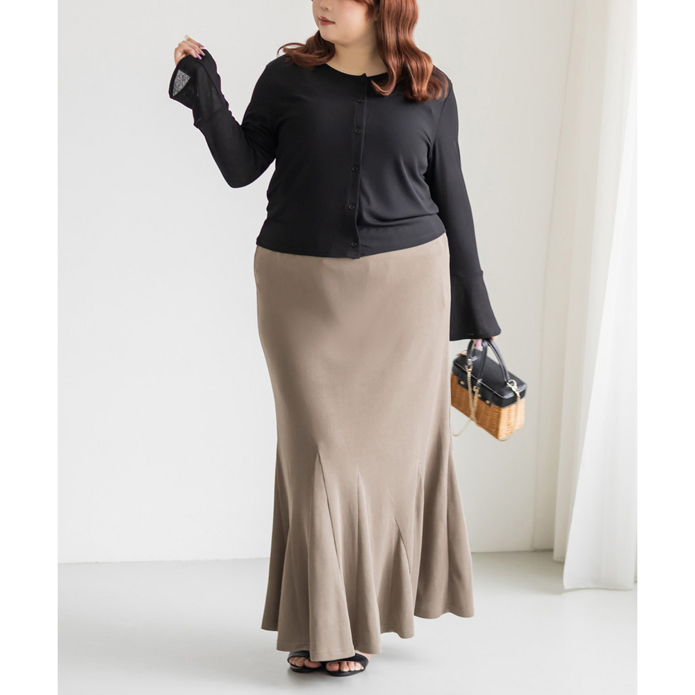 フレアスリーブシアーカーディガン9