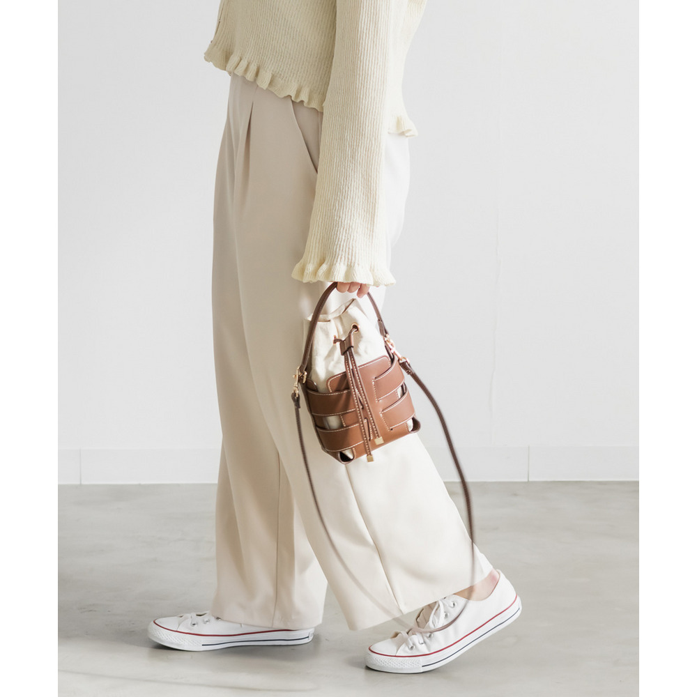 ワンタックワイドパンツ10