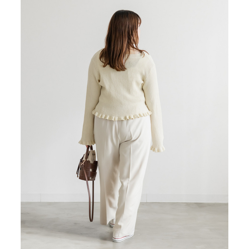 ワンタックワイドパンツ9