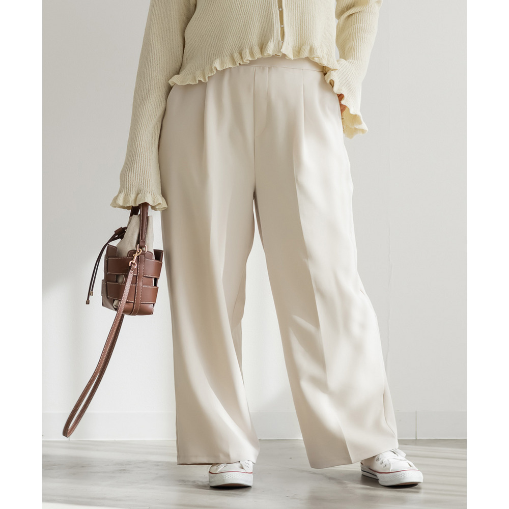 ワンタックワイドパンツ1