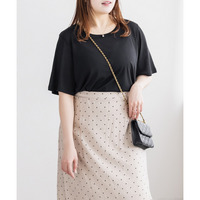 CLETTEオリジナルベーシック半袖シアーTシャツ