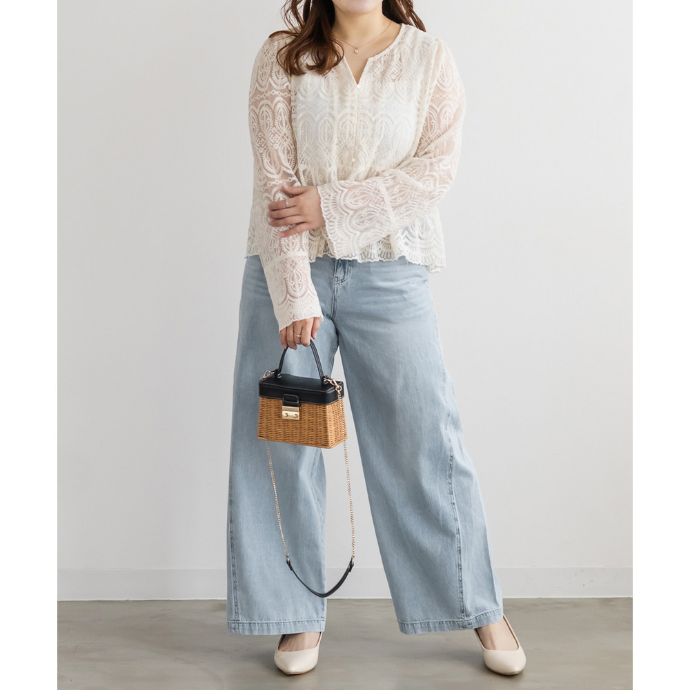 バギーワイドデニムパンツ2