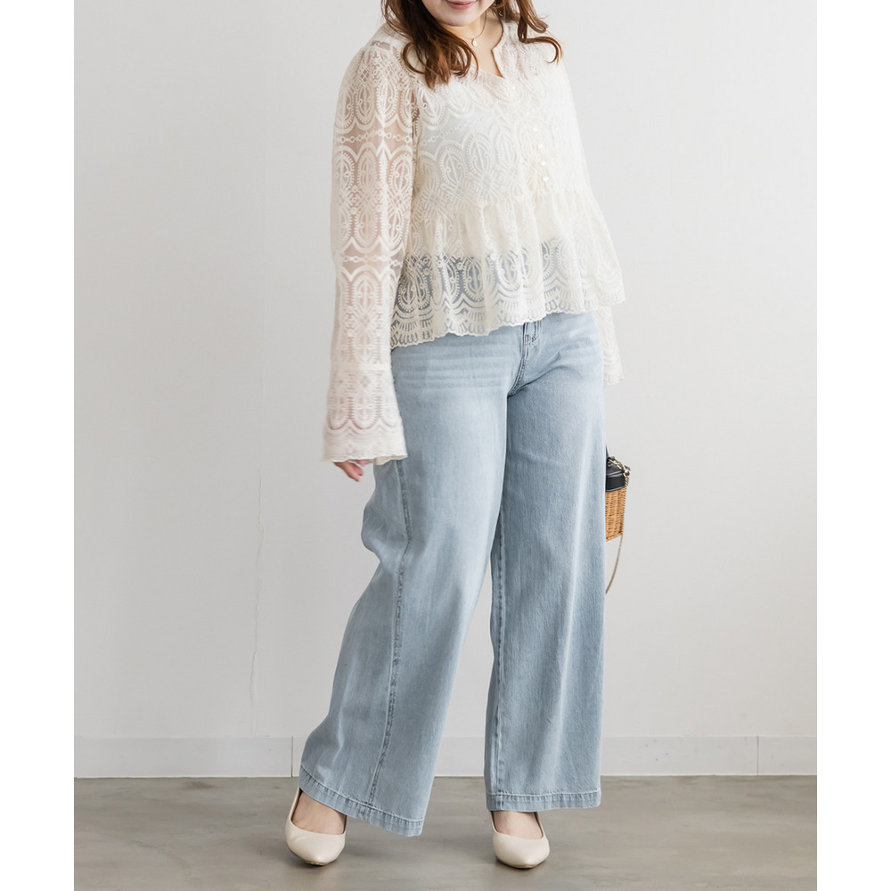 バギーワイドデニムパンツ3