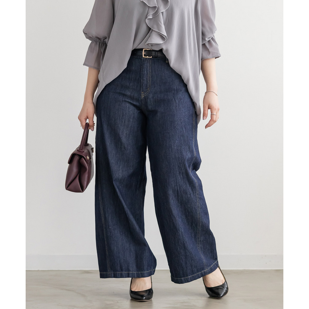 バギーワイドデニムパンツ9