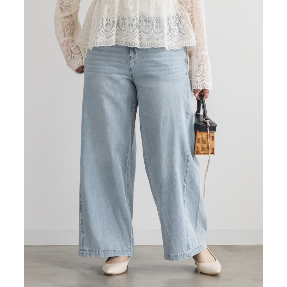 バギーワイドデニムパンツ1