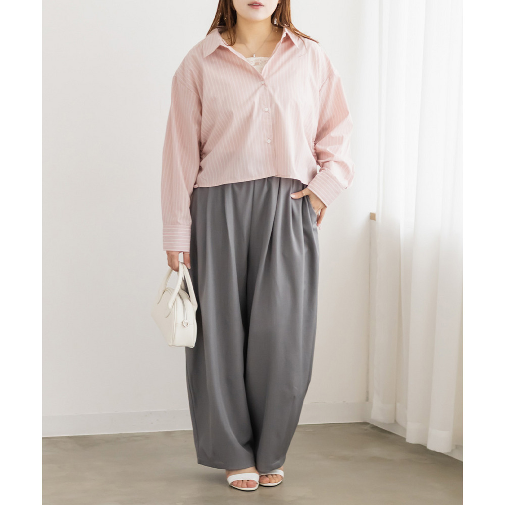 3タックコクーンパンツ2