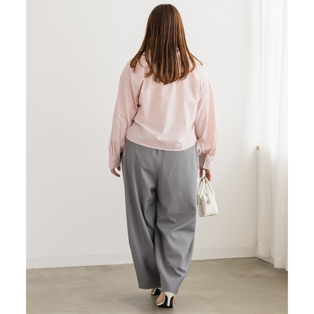 3タックコクーンパンツ4