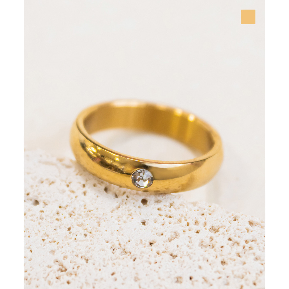 CLETTEオリジナルステンレスストーンリング