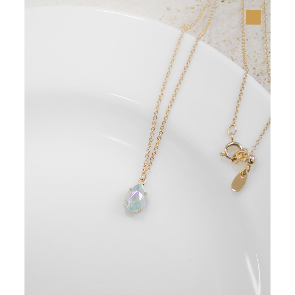 CLETTEオリジナルオーロラドロップネックレス