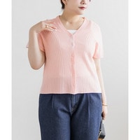 CLETTEオリジナルフレンチスリーブニットカーディガン