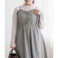 ストレッチレースメロープルオーバー