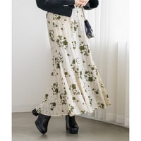 CLETTEオリジナル花柄マーメイドスカート