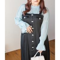 CLETTEオリジナル★シアーシャーリングブラウス