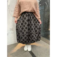T/Rドットプリントバルーンスカート
