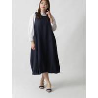 リネンオックスオケージョンノースリワンピース