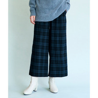 （吸湿発熱）ウエストリブパンツ　大きいサイズ