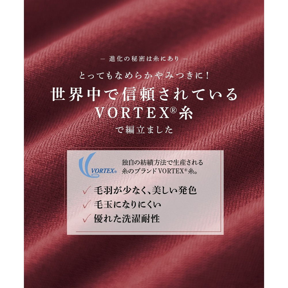 大きいサイズ パール調ボタンクルーネック万能ニットカーディガン（静電防止・毛玉になりにくい・UVカット・タンブル乾燥OK）13