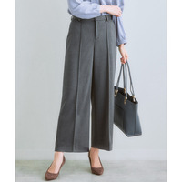 【レディーススーツ】 セットアップ対応セミワイドパンツ（上下別売・カノコジャージーシリーズ）　大きいサイズ