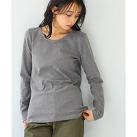 UVカット綿100%フライス素材クルーネックＴシャツ　大きいサイズ