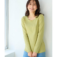 UVカット綿100%フライス素材クルーネックＴシャツ　大きいサイズ