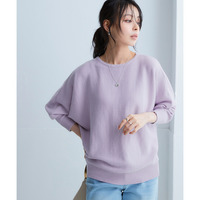 洗えるボートネックドルマンニット【毛玉になりにくいふんわりもちもち素材】 大きいサイズ