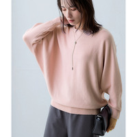 洗えるボートネックドルマンニット【毛玉になりにくいふんわりもちもち素材】 大きいサイズ