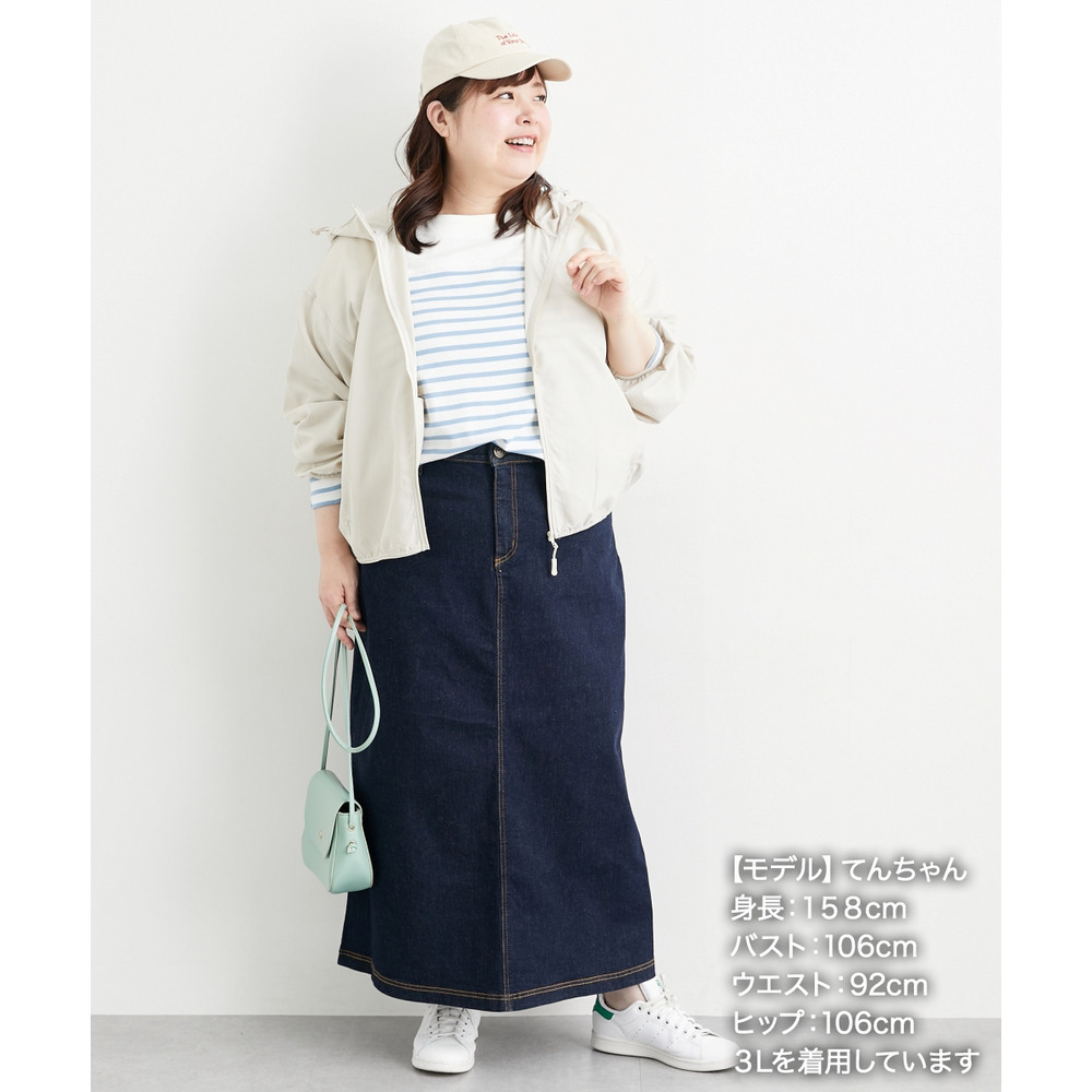 軽tetポケッタブルブルゾン(UVカット・はっ水・花粉がつきにくい) 大きいサイズ29