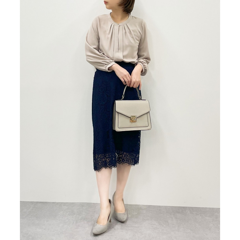 洗える総レースタイトスカート 大きいサイズ23