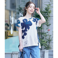 綿100％選べるデザインフレンチスリーブTシャツ（接触冷感・UVカット）　大きいサイズ