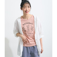 【綿100%】プリントTシャツ（接触冷感・UVカット）（選べる柄） 大きいサイズ