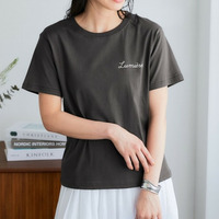 【接触冷感・UVカット】綿100%ワンポイントTシャツ 大きいサイズ