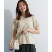 【接触冷感・UVカット】綿100%ワンポイントTシャツ 大きいサイズ