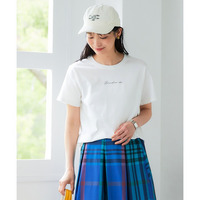 【接触冷感・UVカット】綿100%ワンポイントTシャツ 大きいサイズ